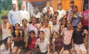 प्रांतीय खेलकूद समारोह में गौराबादशाहपुर विद्यालय का शानदार प्रदर्शन, 26 प्रतिभागियों ने जीते 33 पदक
