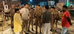 DM-SSP ने दुर्गा पूजा पण्डाल, विसर्जन स्थल का किया गया निरीक्षण