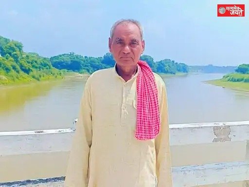 चन्दवक में ट्रेन की चपेट में आने से वृद्ध की मौत