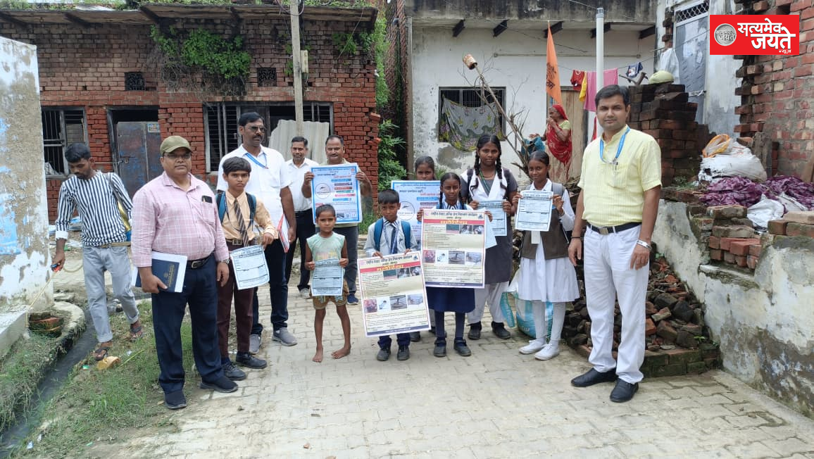 उमरपुर और चाचकपुर में डेंगू-मलेरिया रोकथाम को लेकर चला अभियान