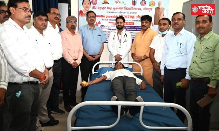 सेवा और संवेदना पीयू की जिम्मेदारी : प्रो. आर. के. सिंह