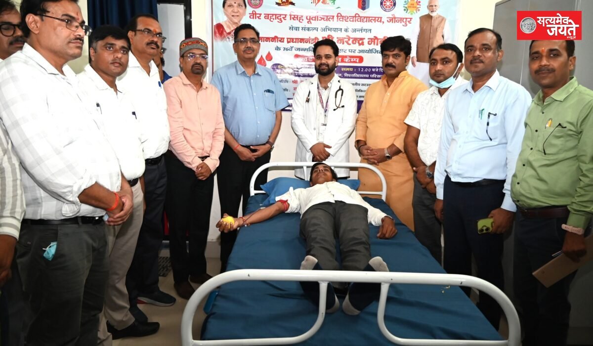 सेवा और संवेदना पीयू की जिम्मेदारी : प्रो. आर. के. सिंह