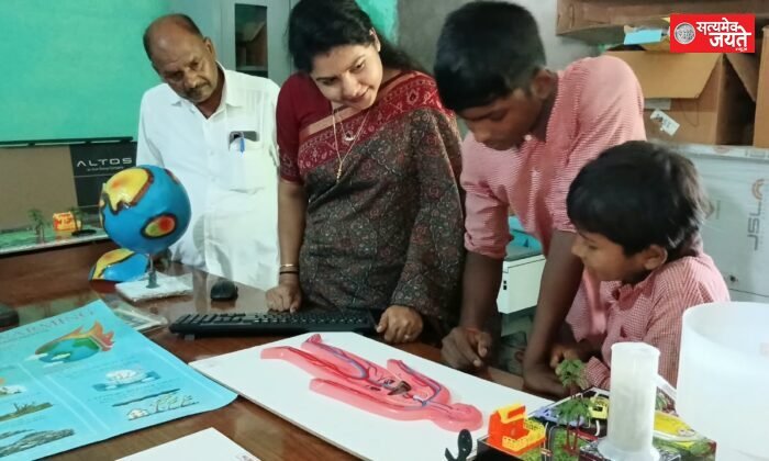 ‘मेरे सपनों का भारत’ में बच्चों ने दिखाई रचनात्मक प्रतिभा