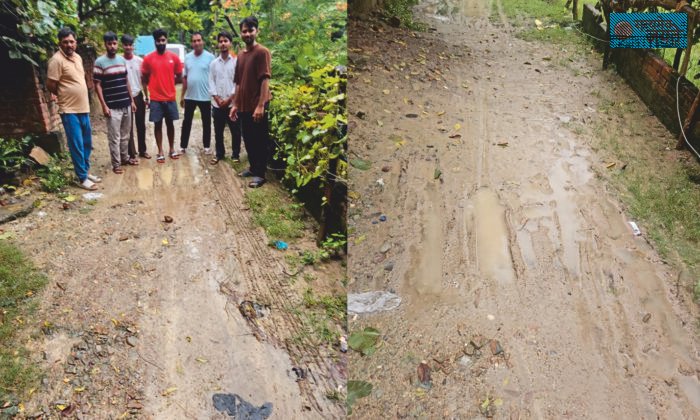कागजों में अटका एस्टीमेट, सुंदरनगर में सड़क पर चलना मुहाल