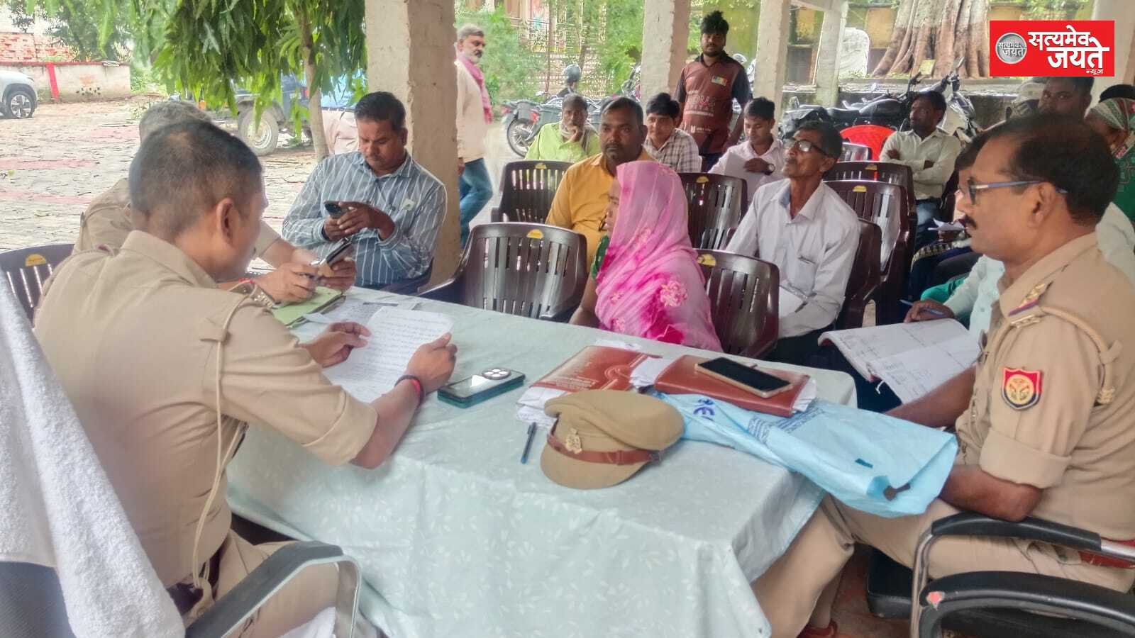 बक्शा समाधान दिवस में पांच शिकायतें, एक का मौके पर निस्तारण