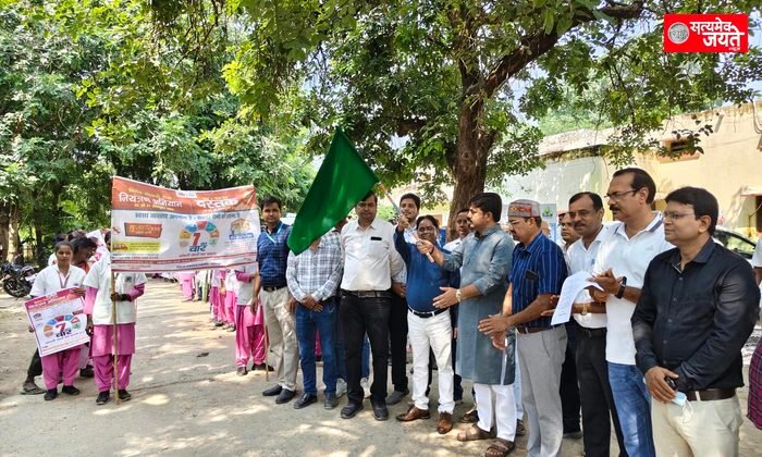 संचारी रोग नियंत्रण अभियान ‘दस्तक’ का शुभारंभ, जागरूकता रैली निकली