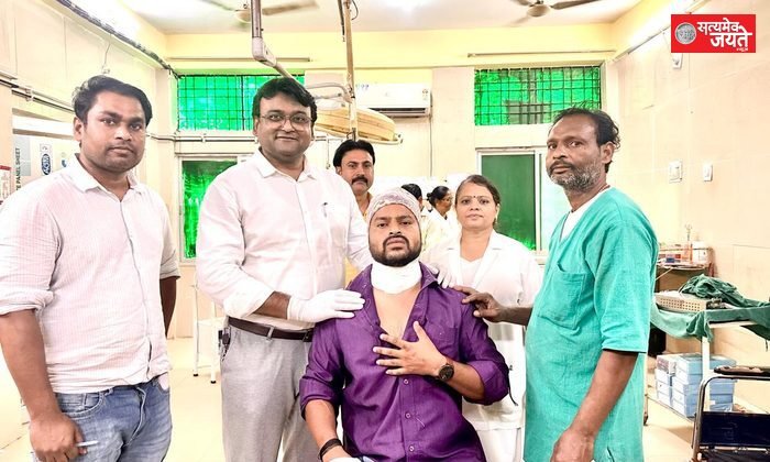 चाइनीज मांझे से घायल खालिद को मिली राहत, स्वस्थ होने पर अस्पताल से डिस्चार्ज