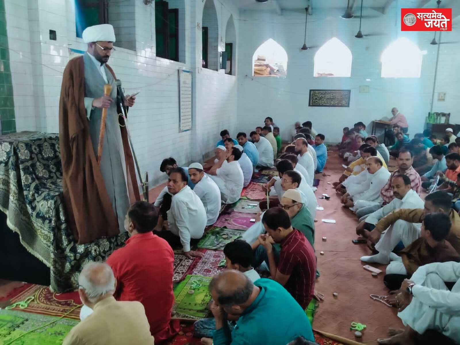 माह ए रमज़ान के दूसरे जुमे की नमाज़ विभिन्न मस्जिदों में अदा की गई
