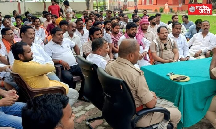 नवरात्र, दुर्गापूजा, रामलीला और भरत मिलाप को लेकर हुई बैठक