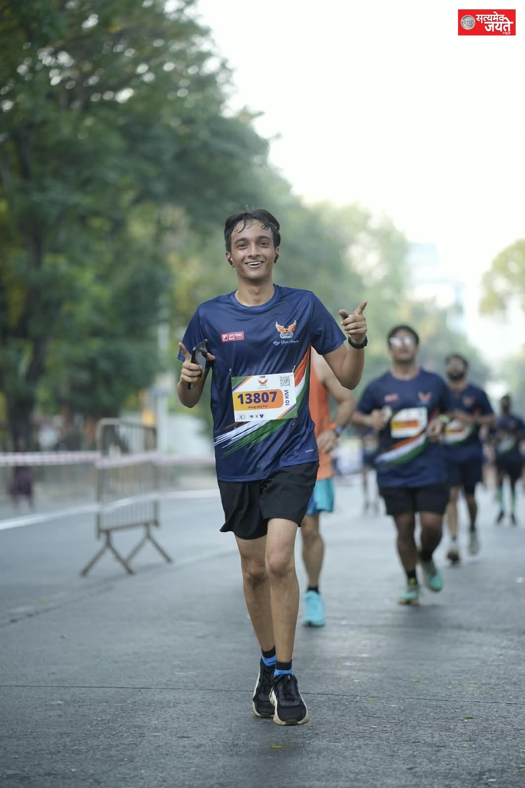 एयरफोर्स मुंबई मैराथन में अनुग्रह सुशील कुमार का शानदार प्रदर्शन, 58 मिनट में पूरी की 10 किलोमीटर दौड़