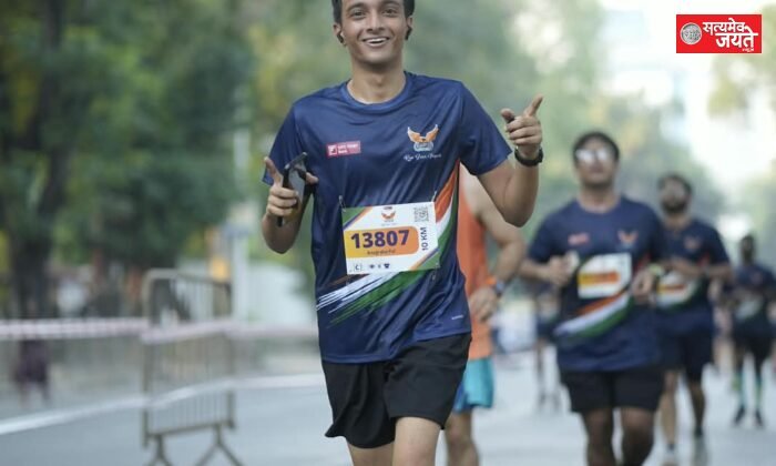 एयरफोर्स मुंबई मैराथन में अनुग्रह सुशील कुमार का शानदार प्रदर्शन, 58 मिनट में पूरी की 10 किलोमीटर दौड़