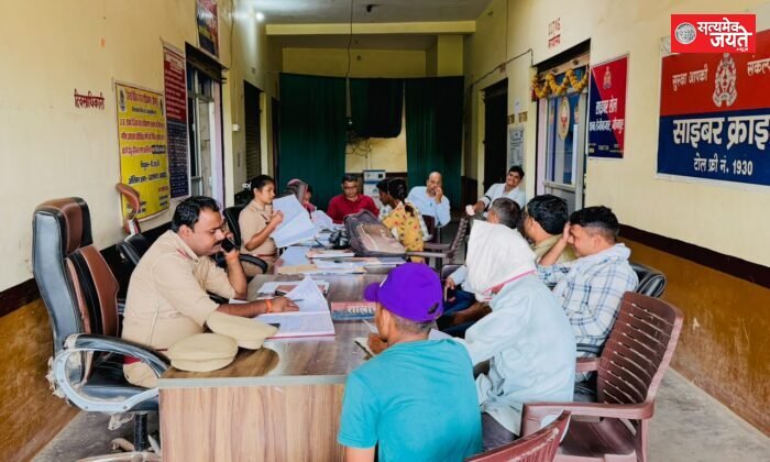 तेजीबाजार थाने में समाधान दिवस पर आए 11 प्रार्थना पत्र, मौके पर पांच का निस्तारण