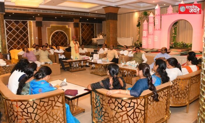 श्रीराम कथा एवं भव्य कलश यात्रा की तैयारियों को लेकर समन्वय बैठक हुई