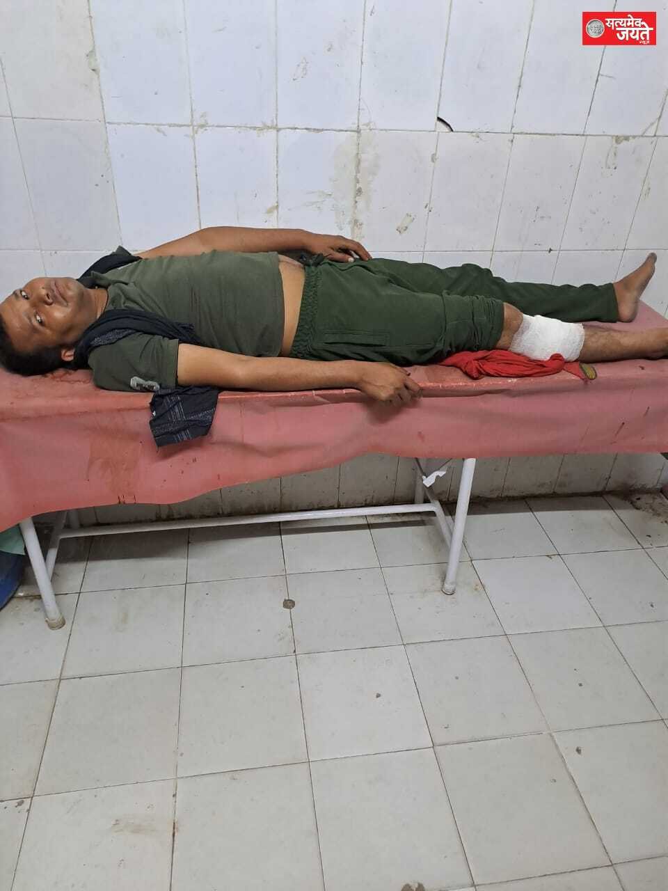 गौ-तस्करो और सराय ख्वाजा पुलिस व एस ओ जी टीम के साथ हुई मुठभेड़।