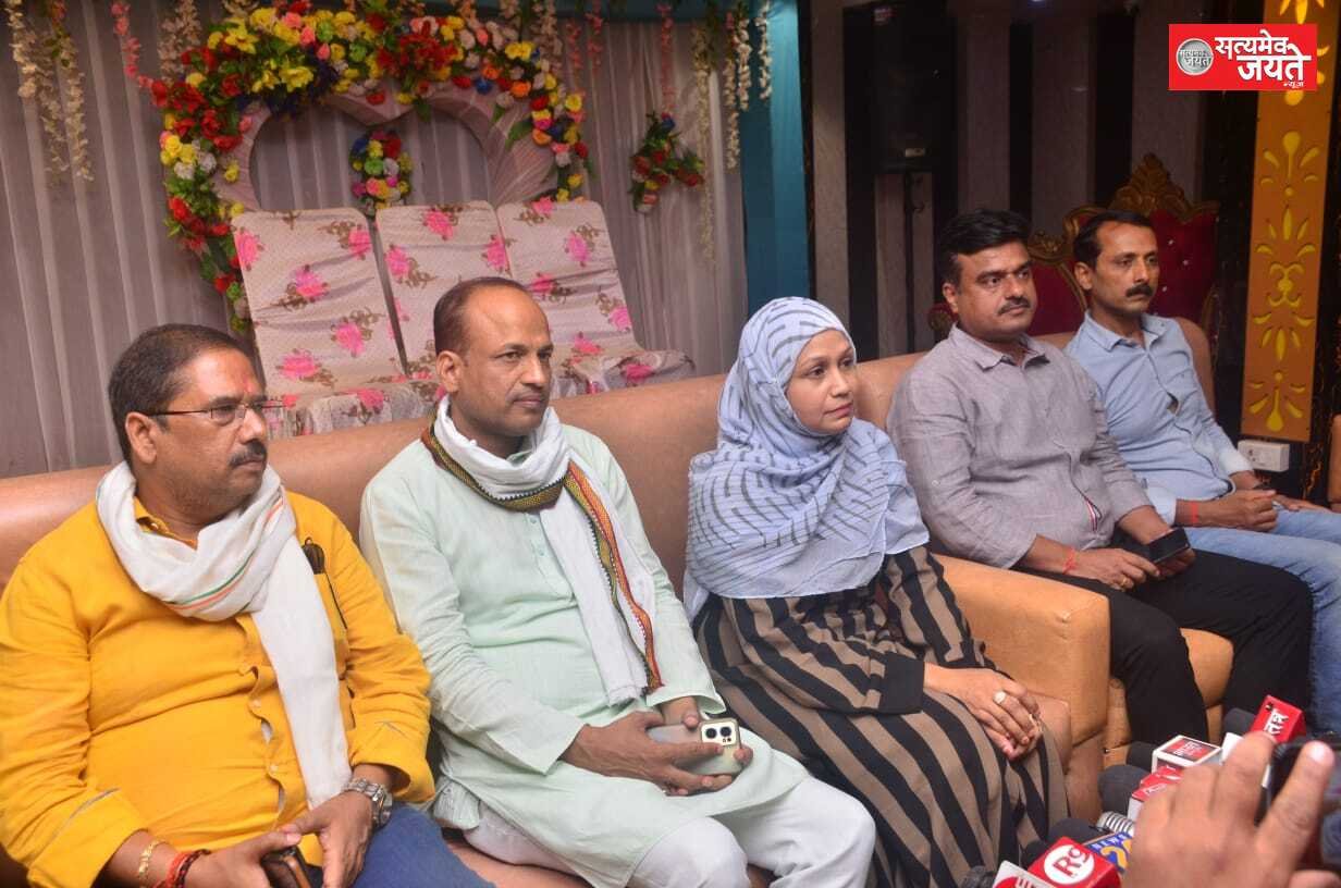 नगर पालिका क्षेत्र में करेगी विकास कार्य, महिलाओं की सुरक्षा के लिए चौराहो पर लगेंगे सीसीटीवी कैमरे – कांग्रेस प्रत्याशी दरख्शा खातून