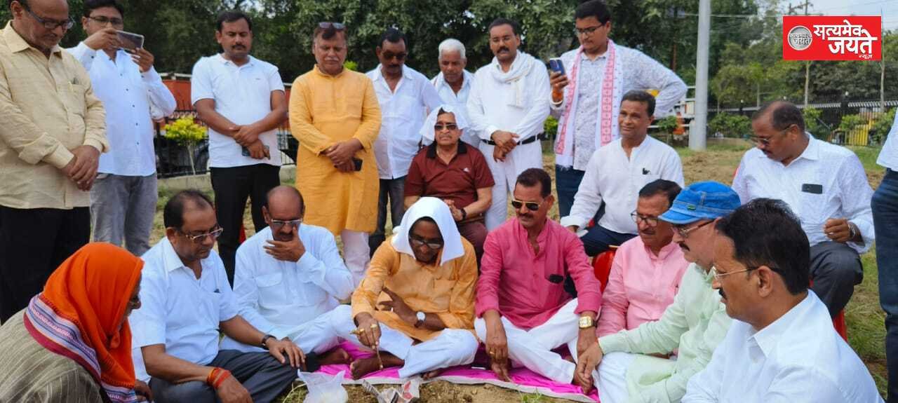 महाराणा प्रताप की मूर्ति स्थापना हेतु हुआ भूमि पूजन